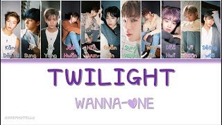 Video thumbnail of "Wanna One (워너원) - Twilight [Color Coded Lyrics HAN/ROM/ENG]"