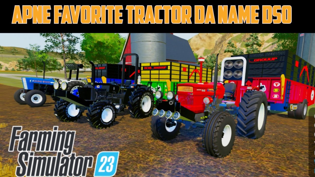 Fs23 tractor performance Testing Load Tralli 😈 Standard 460 Ford 3000 & Pakistani Fiat 480 🚜Mod