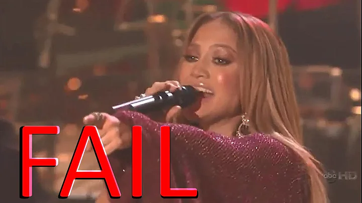 Jennifer Lopez - Epic Vocal Fails & Lip Sync "High...