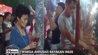 Rayakan Imlek, Warga di Kota Pontianak Padati Sepanjang Jalan Gajah Mada - iNews Pagi 28/01