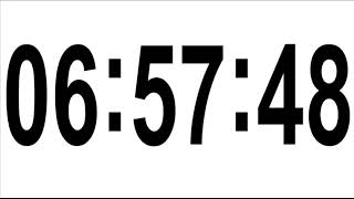 425 MINUTES TIMER { 7 HOURS 5 MINUTES TIMER }•  COUNTDOWN TIMER WITH ALARM ⏰