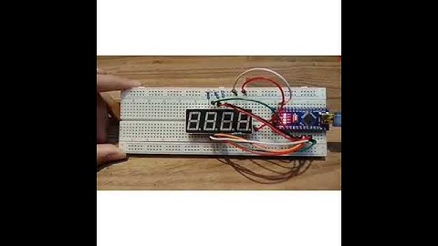 7 Segment Display using Arduino #Shorts #YouTubeshorts