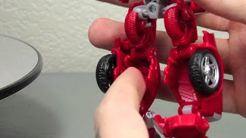 How To Transform Transformers Prime Deluxe RID Cliffjumper Vehicle to Robot!