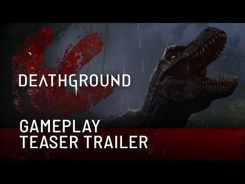 Deathground Gameplay Teaser Trailer | Dinosaur Survival Horror | 2023