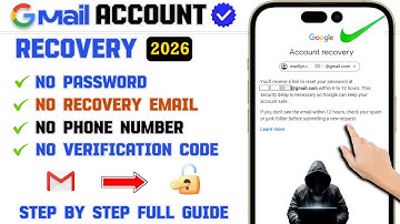 How to recover gmail account || Gmail recovery without verification code ||2 step verification gmail