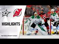 NHL Highlights | Stars @ Devils 2/1/20