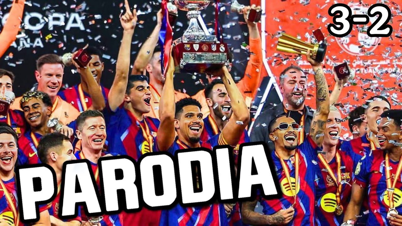 Canción Barcelona Vs Real Madrid 3-2 (Parodia Desesperados - Rauw Alejandro, Chencho Corleone)