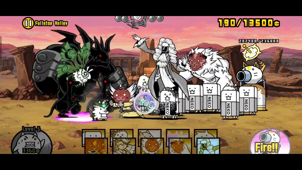 Battle Cats UL 47-1 Fullstop Valley [3 Star] (No Gacha) - Between Truth and Lies Stage 1