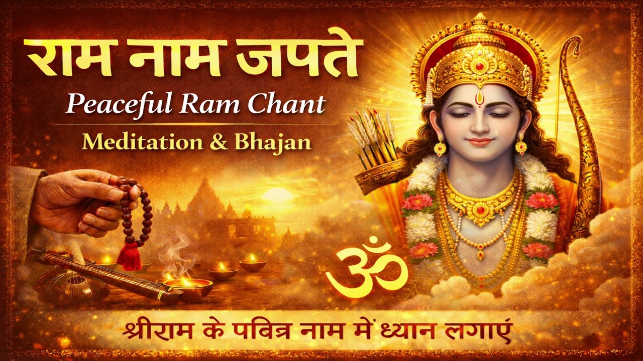Ram Naam Japte | Calm Devotional Chant for Peace & Meditation