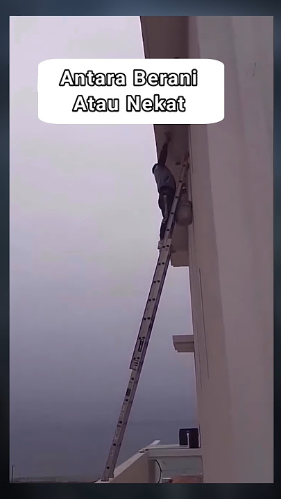 Kerja Kayak Gini… Yang Nonton Deg-degan, Pelakunya Santai #kuli #tukang #cat