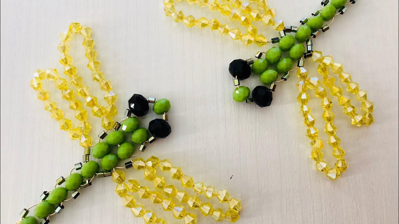 Tutorial libellula di perline!