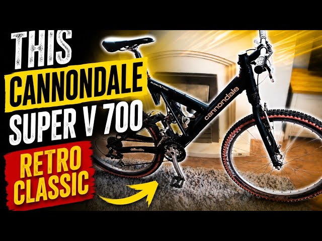This Cannondale Super V 700 turned out to be a lot nicer than I