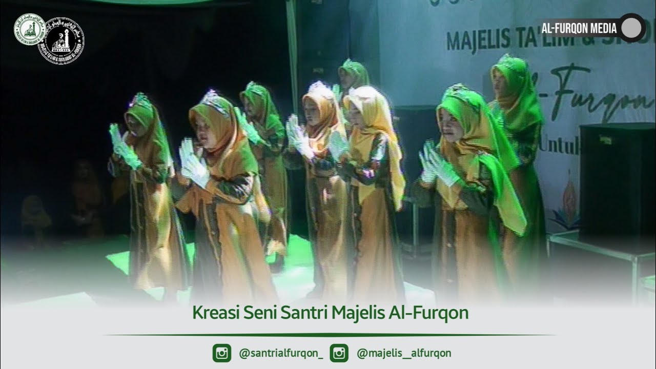 Kreasi Seni Santri Al-Furqon - Dance | Huwa Ahmadun