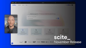 Scite November 2025 Release