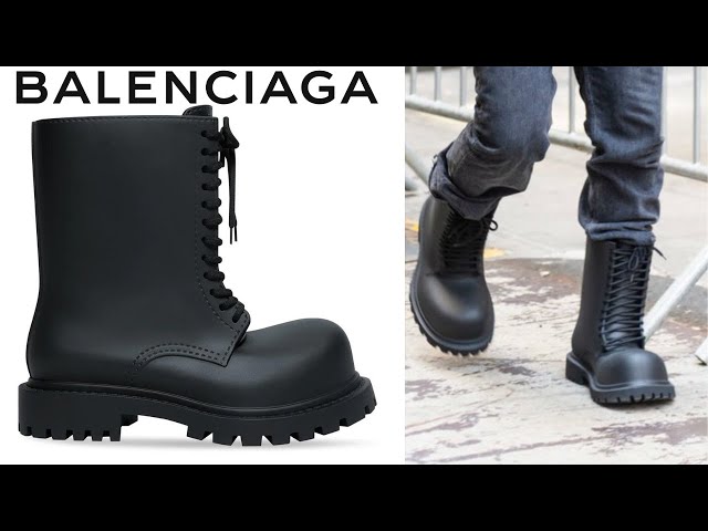 BALENCIAGA Crocs  rubber boots  Green  Balenciaga boots 677388W1S8E  online on GIGLIOCOM