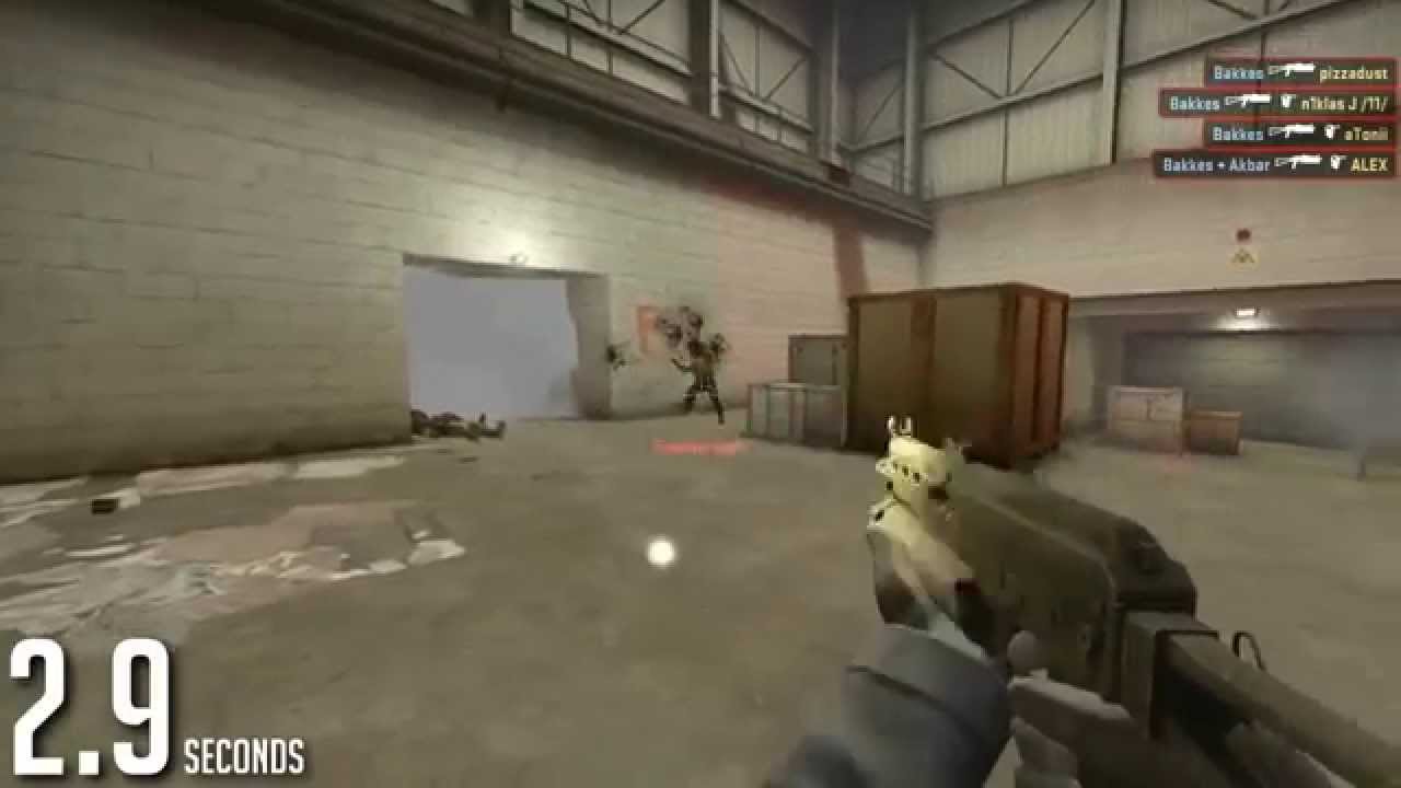 CS:GO best PP-Bizon kills (ace)