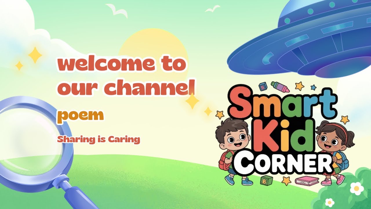 Sharing Is Caring | Kids Poem | Moral Poem for Children