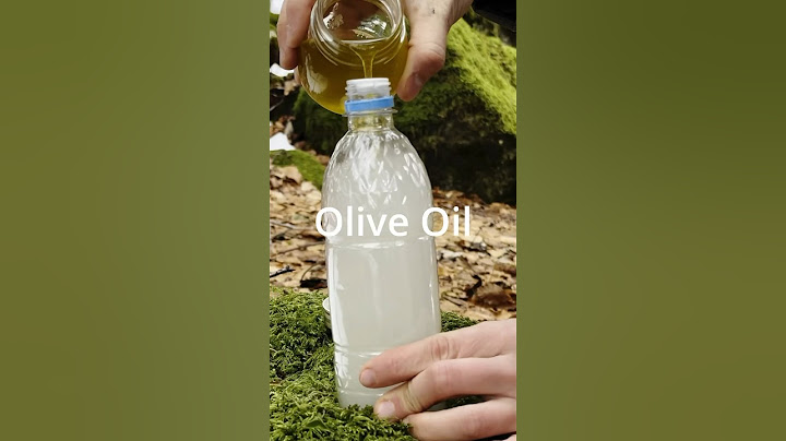 Smoked Olive Oil🌲 #outdoors #lifehacks  #camping