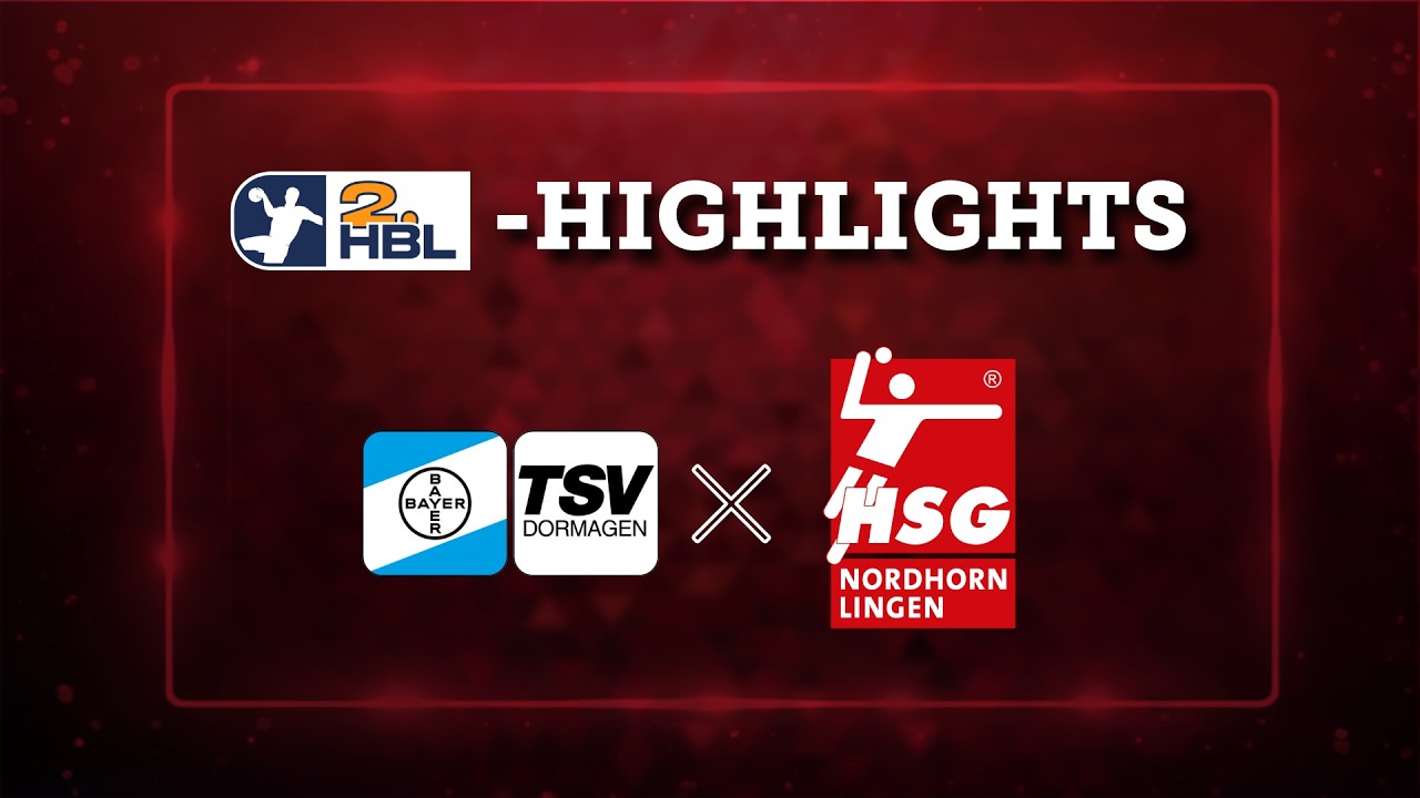 Highlights 20.Spieltag 2.HBL TSV Bayer Dormagen vs. HSG Nordhorn-Lingen
