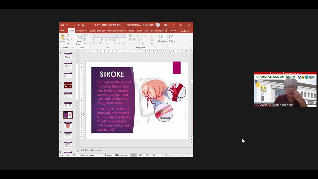 Patofisiologi Penyakit Degenerative