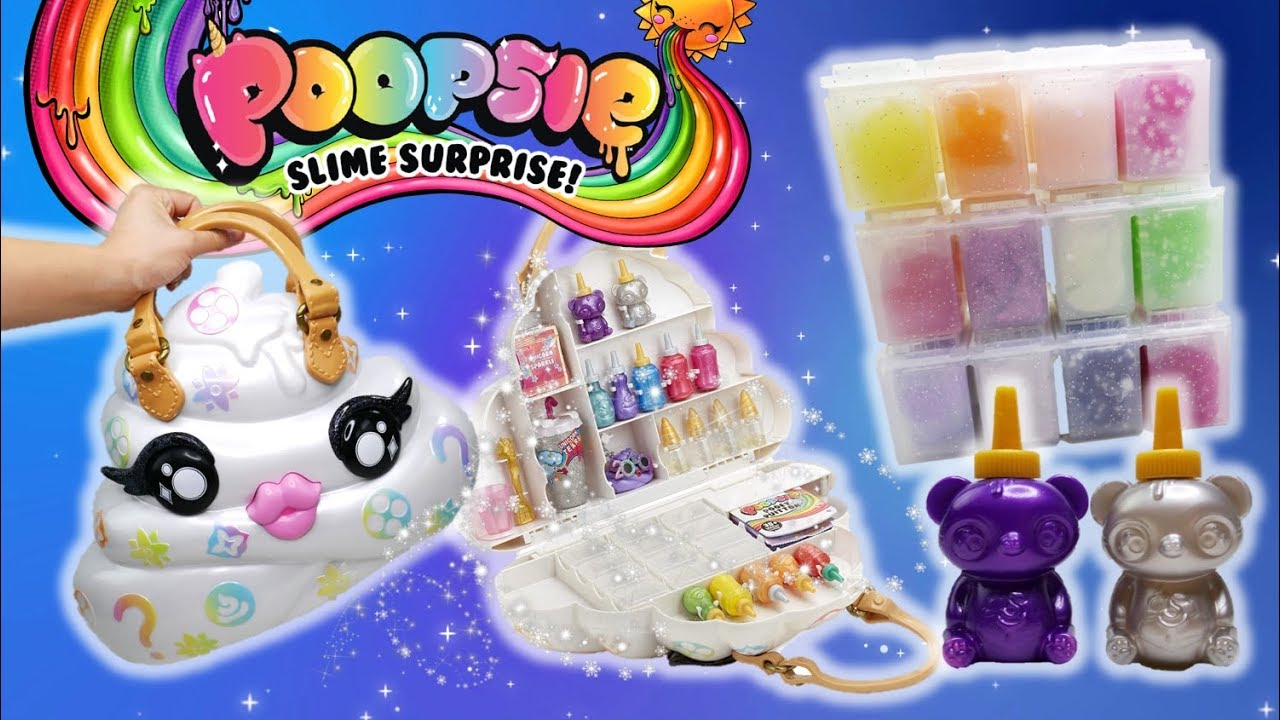 Poopsie Pooey Puitton Slime Surprise Slime Kit & Carrying Case