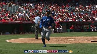 TOR@LAA: Pillar scores go-ahead run on fielding error