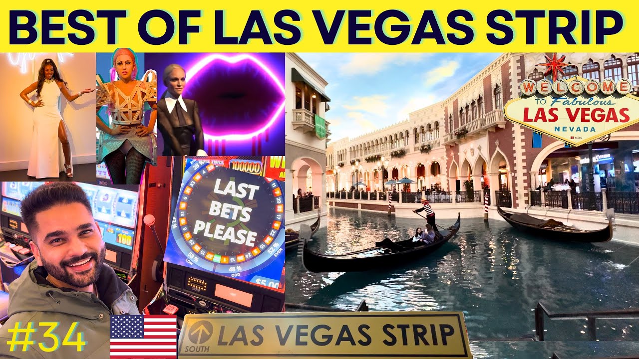 Best of Las Vegas: Walk on Strip, Favourite Spots, Venetian Resort & Casino Adventures in Las Vegas