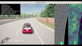 Improved Imitation learning with Bird-eye view for follow-lane autonomous driving in CARLA simulator screenshot 3