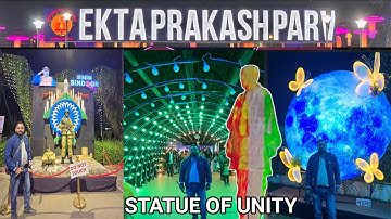 Ekta Prakash Parv 2025|A Grand Celebration of Light, Unity & Art | Statue of Unity Ekta Nagar