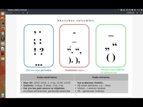 Video: Kaip Patikrinti Skyrybos ženklus