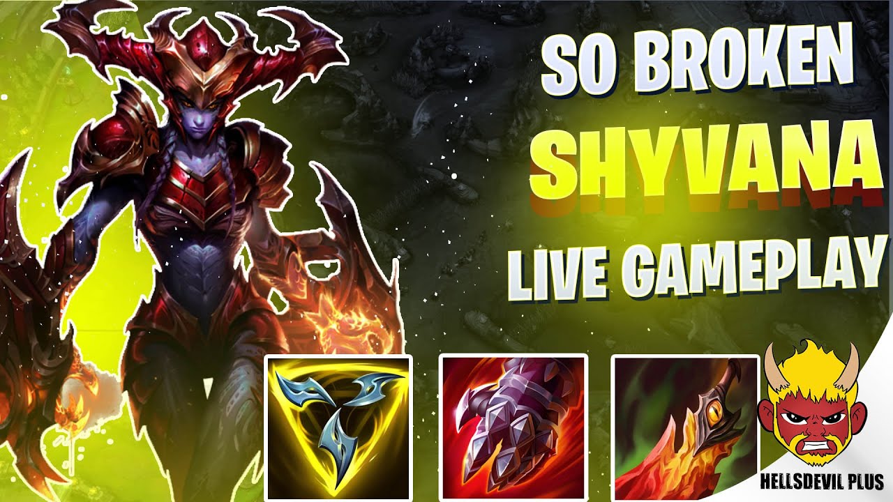 ШИВАНА ТАК СЛОМАЛАСЬ, ЧЁРТ ВОЗЬМИ? - Геймплей Wild Rift HellsDevil Plus