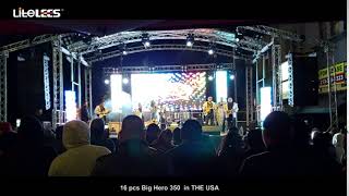 16 pcs Big Hero 350 (350W  BSW 3-in-1 Stage lights)  in THE USA