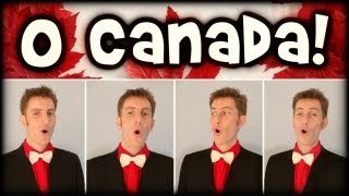 O Canada Canadian Anthem - Trudbol Barbershop Quartet