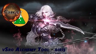 vSro Alchemy Tool - Giriş