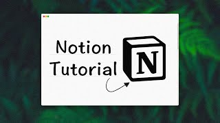 Master Notion in Just 8 Minutes! (Comprehensive Notion Guide) by Tech Enthusiast 880 views 1 month ago 8 minutes, 35 seconds