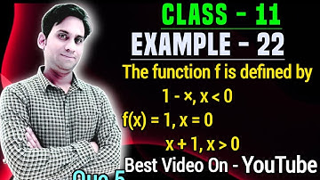 The function f is defined by f(x) = 1 - x, x is less than 0  1, x = 0  x + 1, x is greater than 0