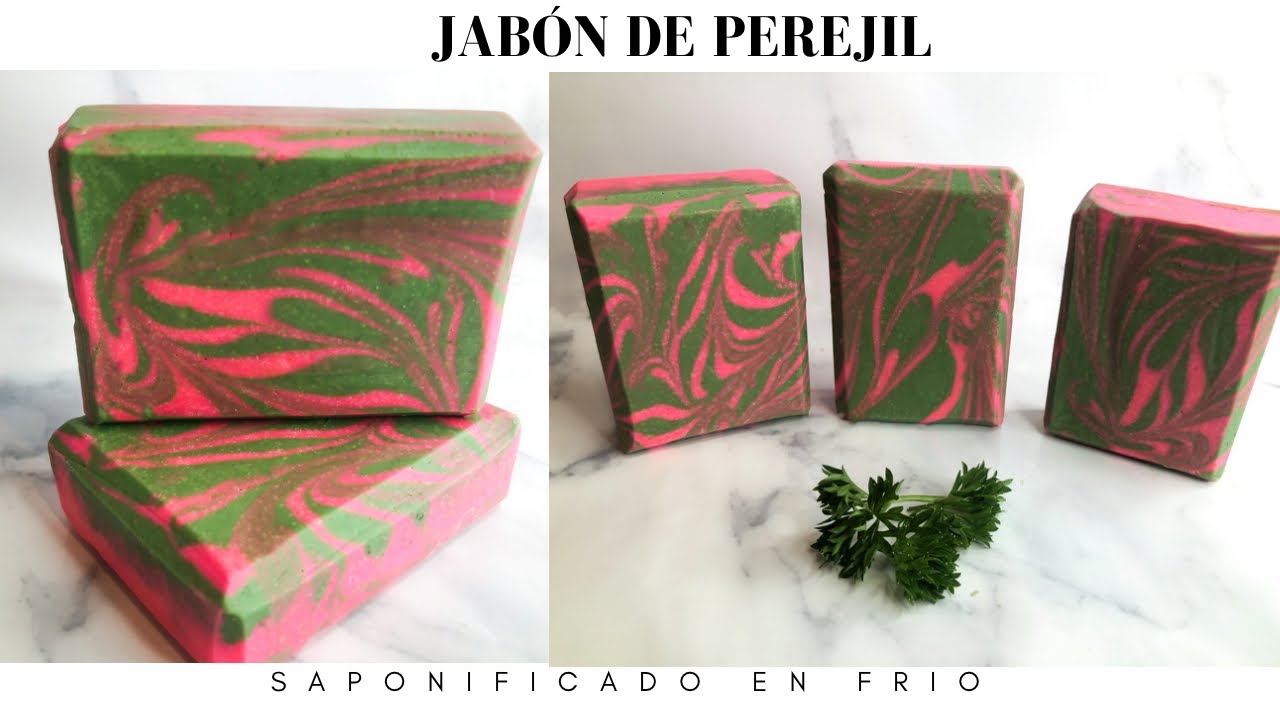 JABÓN DE PEREJIL AYUDA A DISMINUIR LAS MANCHAS DE LA PIEL