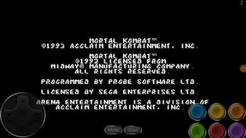 Cheat Codes For Mortal Kombat 1 On The Sega Genesis