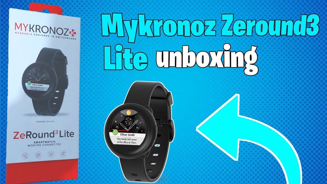 mykronoz smartwatch zeround3 lite