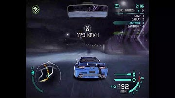 NFS CARBON SPEED TRAP RACE II CAREER SPRINT RACE II NEED FOR SPEED