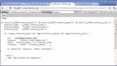 Beginner PHP Tutorial   102   Creating a Simple Contact Form Part 3   YouTube
