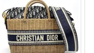 Christian Dior Wicker Bag Amazon Rep