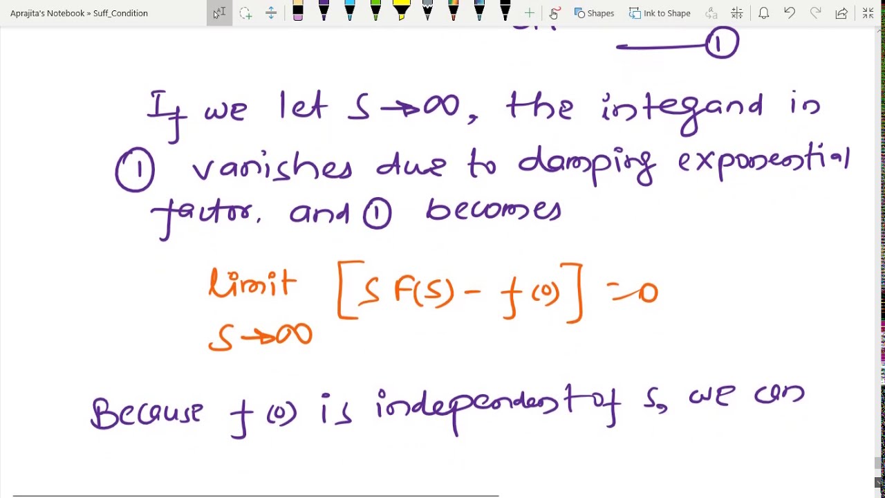 EE 101: Lecture 19: Initial and Final Values Theorem - YouTube