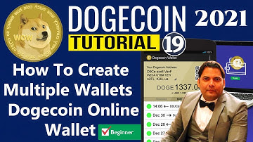 How To Create Multiple Wallets in Dogecoin Online Wallet | Best Cryptocurrency Wallets