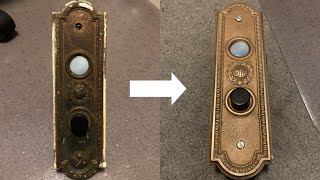 Restoring a 1920s OTIS Elevator Call Station to its Original Glory