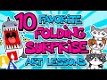 10 Favorite Folding Surprise Art Lessons For Kids