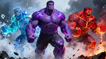 BLUE HULK vs RED HULK EPIC BATTLE! However, PURPLE HULK Unexpected SAVE Changes Everything!