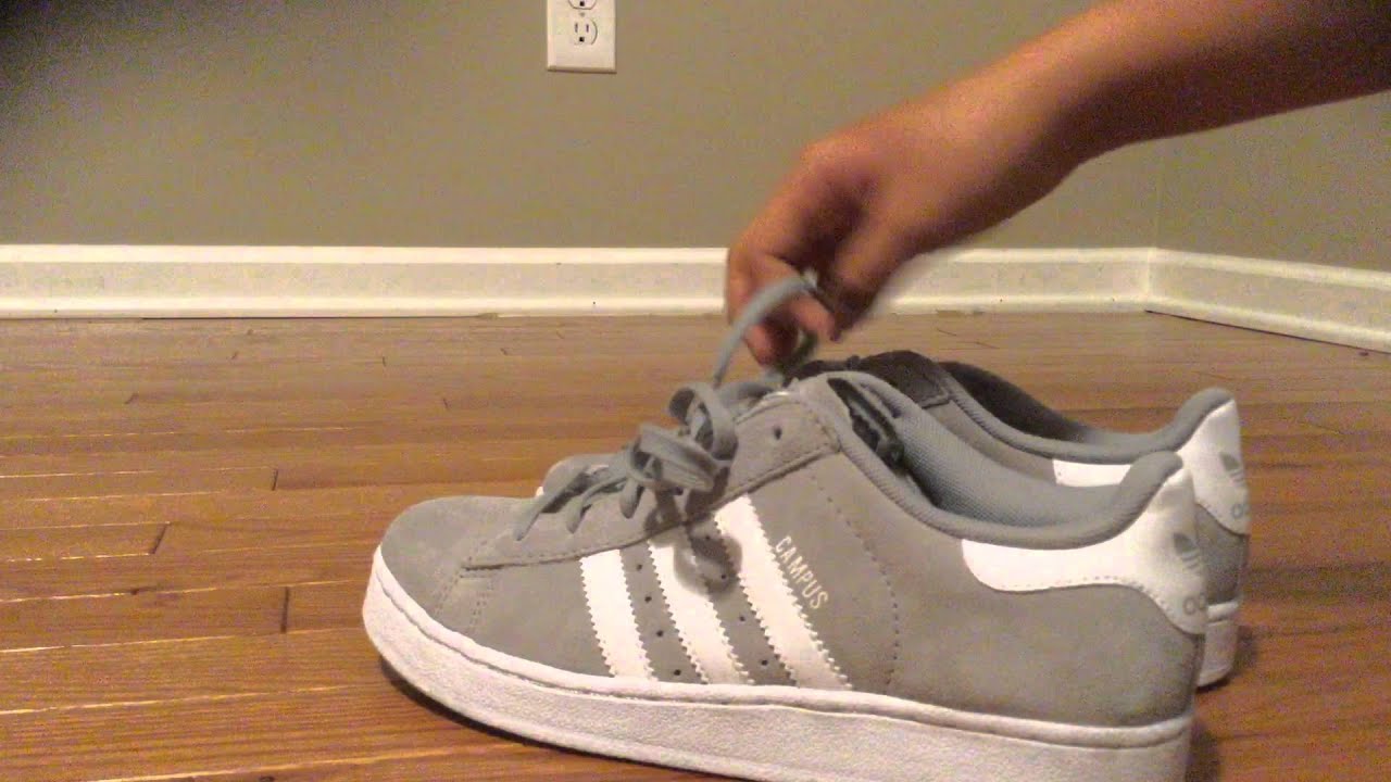 Adidas Campus 2.0 Review Color Grey - YouTube