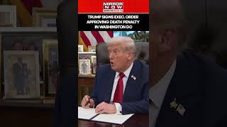 Trump Approves Death Penalty In 'Washington DC'? Vows To Protect US' 'Safe City'| Watch #shorts