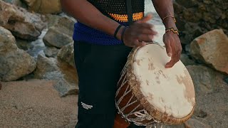Una Noche Con Hugel (Hugel, Alleh, Yorghaki) Afro House Djembe Drum Cover